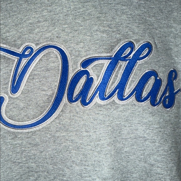 NBA Dallas Mavericks Gray Hoodie Size Large - Picture 3 of 10